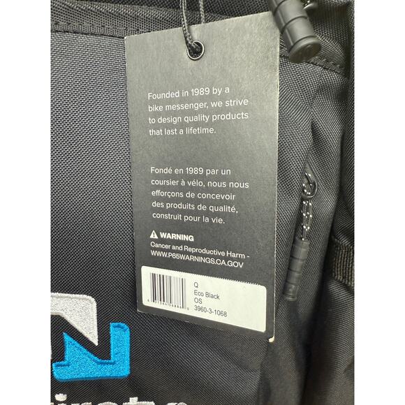 Timbuk 2 Q 2.0 Carrying Case Backpack for 17" Labtop Notebook Eco Black NEW NWT - Picture 16 of 16